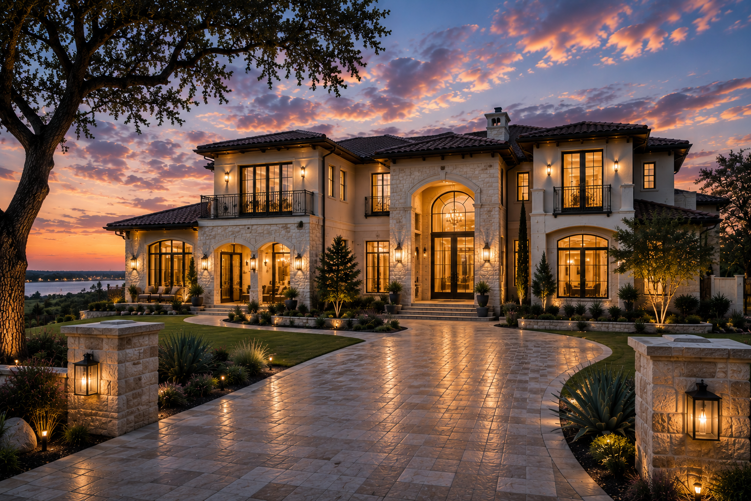 Decorative residential architecture